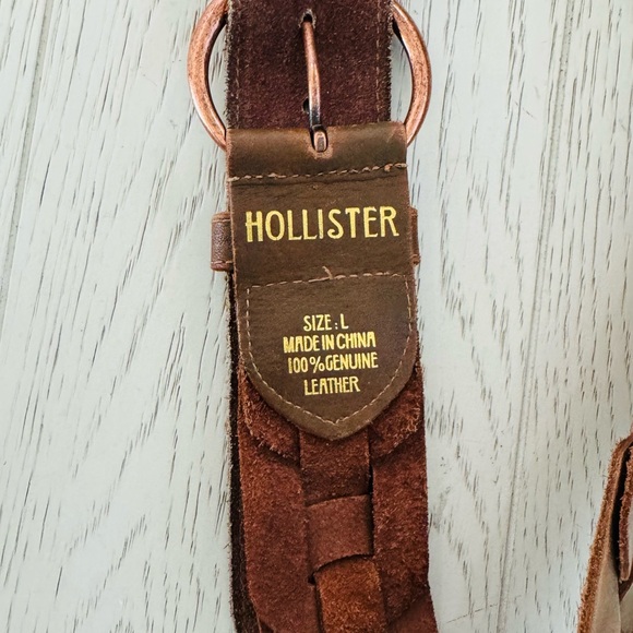 Hollister Brown Leather Belt - Picture 6 of 6